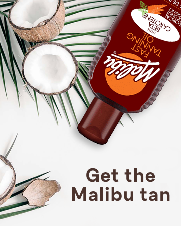 Malibu tanning oil