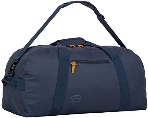 Highlander Cargo Bag Luggage 65L Durable Rucksack Canvas Holdall ideal for Travel or as a Sport Duffle Bag,Travel, Gym, and Outdoors