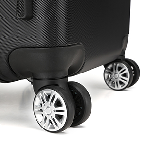 suitcase with 4 spinner wheels