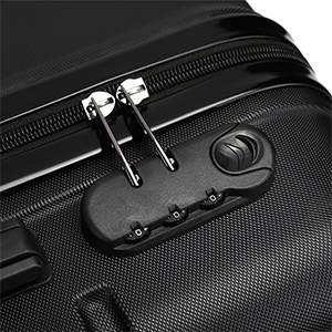carry on luggage with lock