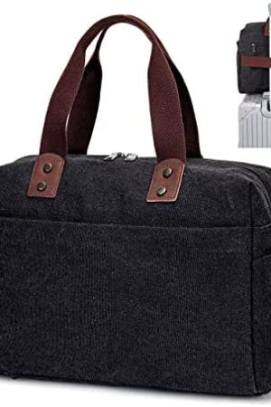 Cabin Bags 40x20x25 for Ryanair Upgraded Underseat Carry-ons Bag for Women Hand Luggage Flight Bag Men Cabin Size Travel Bags with Removable Shoulder Strap Separate Big Wet Pocket Trolley Sleeve