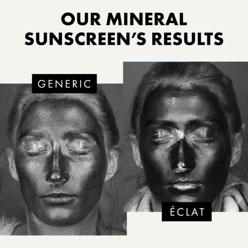 MINERAL Sunscreen (SPF50) - 6X STRONGER PROTECTION with MINERAL HYDRO-SHIELD - 3X SAFER with NANO ZINC - Blocks AGEING UVA RAYS - 100% SHEER & DERMATOLOGIST DEVELOPED