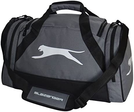 Slazenger Unisex Small Travel Bag, charcoal