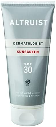 ALTRUIST. Dermatologist Sunscreen SPF 30 â€“ Superior 5-star UVA protection (PPD: 39) by Dr Andrew Birnie, suitable for sensitive skin, 200 ml (Pack of 2)