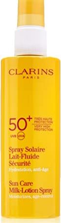 Clarins Sunscreen Care Milk-Lotion Spray Very High Protection UVB/UVA 50+, 150 ml