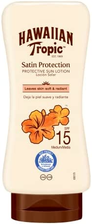 Hawaiian Tropic 180 ml SPF 15 Satin Protection Sun Lotion