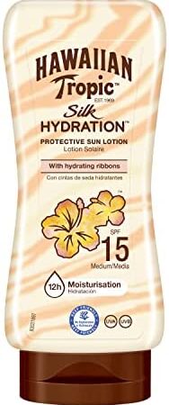 Hawaiian Tropic Silk Hydration Lotion (SPF 15, 180ml)