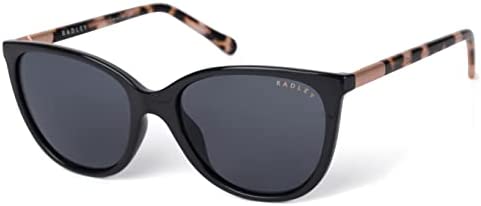 RADLEY FIONN Women's Sunglasses 104 Gloss Black/Smoke Lens