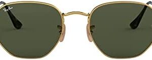 Ray-Ban Unisex's Rb 3548N Sunglasses, Gold, 54