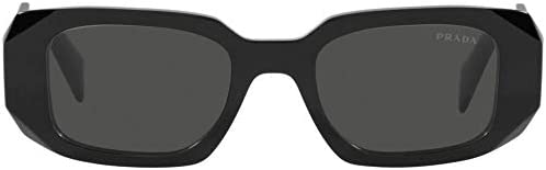 Prada PR 17WS Black/Dark Grey 49/20/145 women Sunglasses