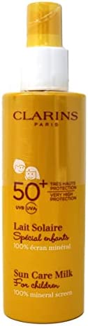 Clarins Sun Care Milk for Children 100% Mineral Screen UVA/UVB 50+, 150 ml