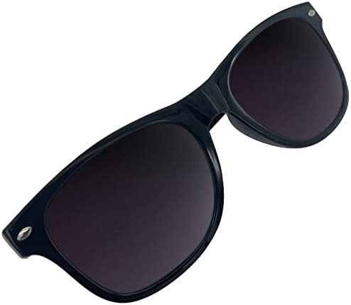 TwoZero Classic Gloss Black Festival Sunglasses Mens Womens Ladies Unisex UV400 Protection