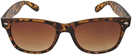 Vintage Retro Style Sunglasses Rectangle Tortoiseshell Brown Leopard Frames