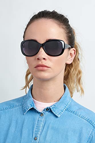 Polaroid women's P8317 Rectangular Sunglasses