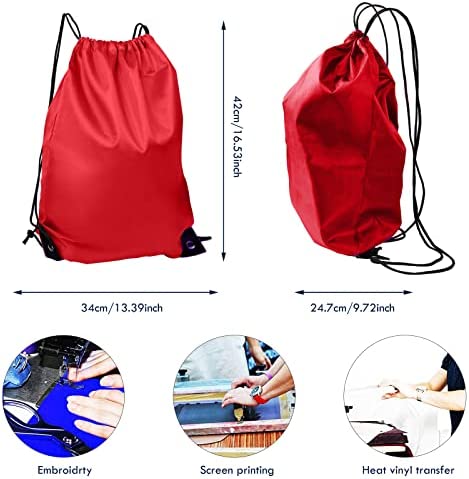 2PCS Drawstring Bags,PE Bags Drawstring Gym Bag,String Swimming Bag Trainer Bag Personalised Drawstring Bag, Suitable for Sports, School, Gym, Travel, Swimming and Various Activities