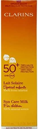 Clarins Sun Care Milk for Children 100% Mineral Screen UVA/UVB 50+, 150 ml