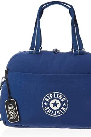 Kipling DENY, Medium Travel Tote Bag, Cabin Sized, 44.5 cm, Admiral Blue