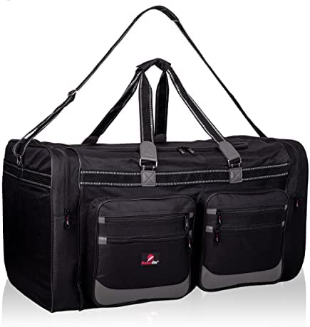 Roamlite Extra Large XXL Holdall - X-L Size Very Big Travel Bags - Huge Duffle for Storage, Travelling, Sports Kit or Laundry - 29 inch 74 cm x40x40 120 Litre RL04KK