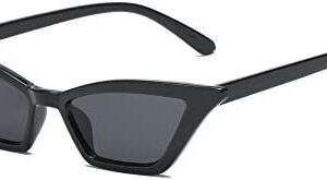 FEISEDY Vintage Small Cat Eye Sunglasses for Women Men Trendy Style Retro Sun Glasses Shades B2291