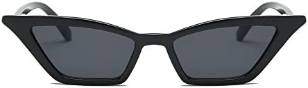FEISEDY Vintage Small Cat Eye Sunglasses for Women Men Trendy Style Retro Sun Glasses Shades B2291