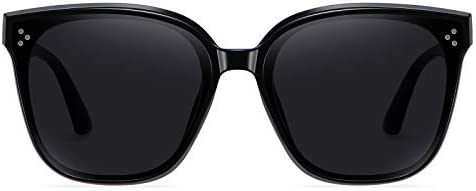 Dollger Oversized Square Sunglasses for Women Trendy Retro Style Sun Glasses UV400 Protection