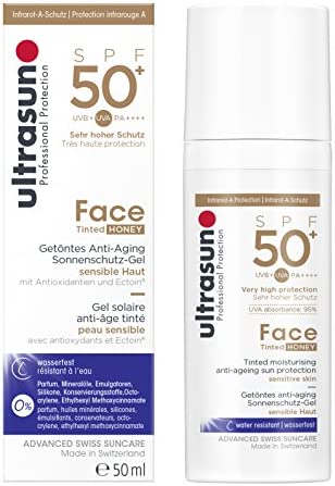 ultrasun 50+SPF Tinted Face, Honey 50 ml