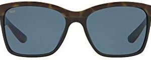 Costa Del Mar Anaa 109 Shiny Olive Tort On Black Sunglasses for Womens