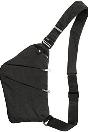 Lixada Sling Backpack Chest Bag Lightweight Outdoor Sport Travel Hiking Anti Theft Crossbody Shoulder Pack Bag Daypack for Men Women