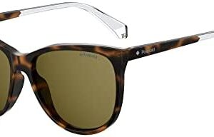 Polaroid Cateye Sunglasses in Dark Havana Polarised PLD 4058/S 086 57